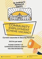COMMUNITY EMPLOYMENT VACACNY SECURITY POSITION